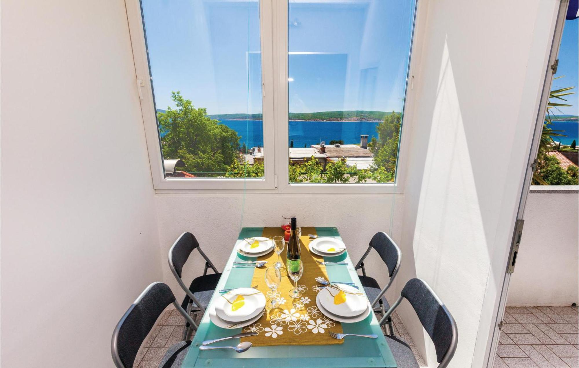 Beautiful Apartment In Crikvenica With Kitchen Экстерьер фото